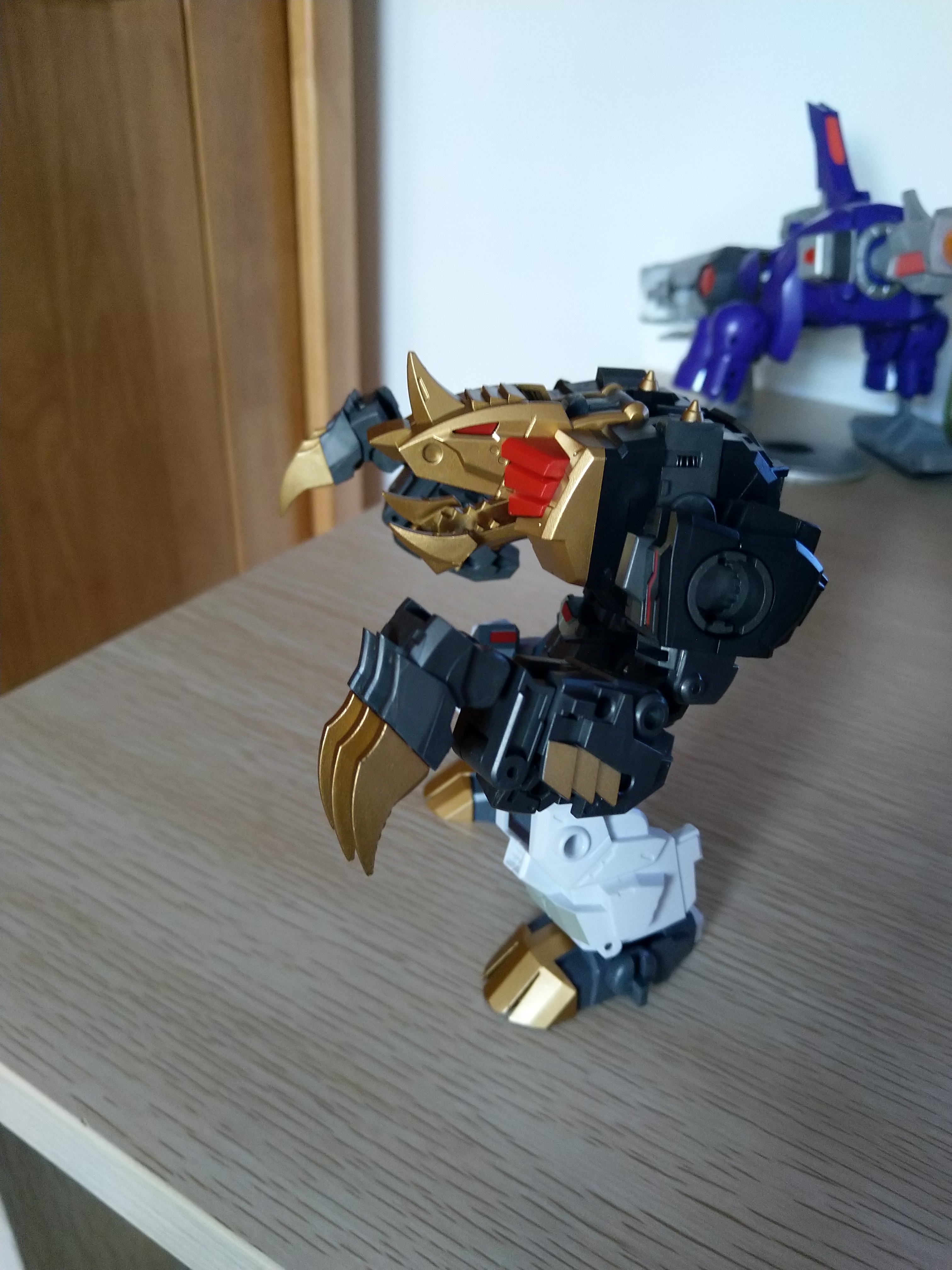 变形金刚玩具之fpj怪魔龙三龙一及合体