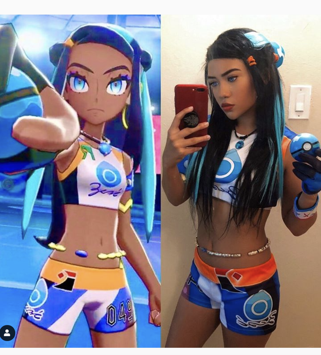 宝可梦剑盾玛丽露璃娜cosplay