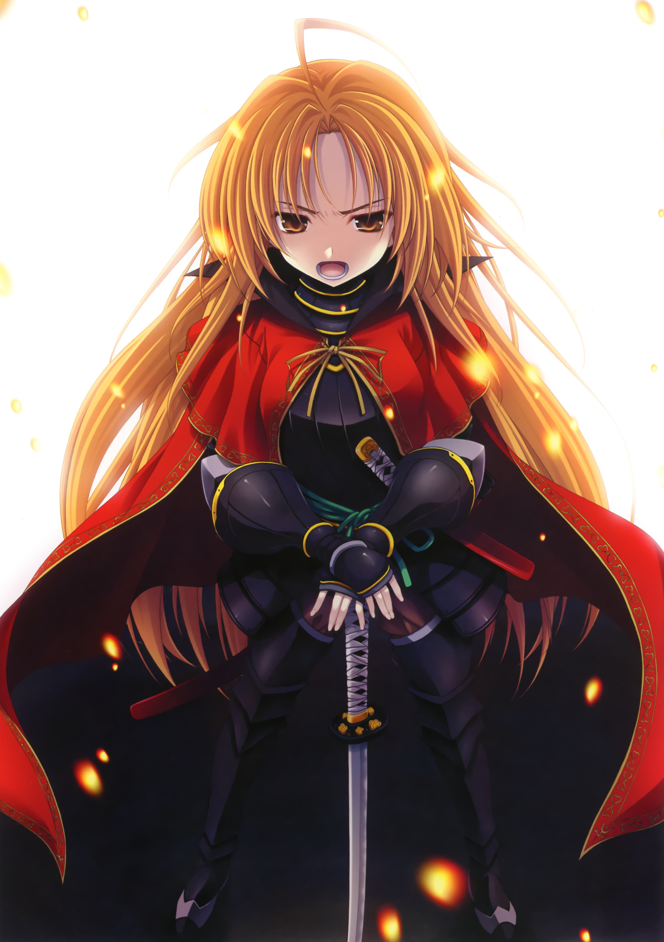 而另一方面,沿袭《零之使魔》的《信奈》在对于"伤痛女主角"的把握上