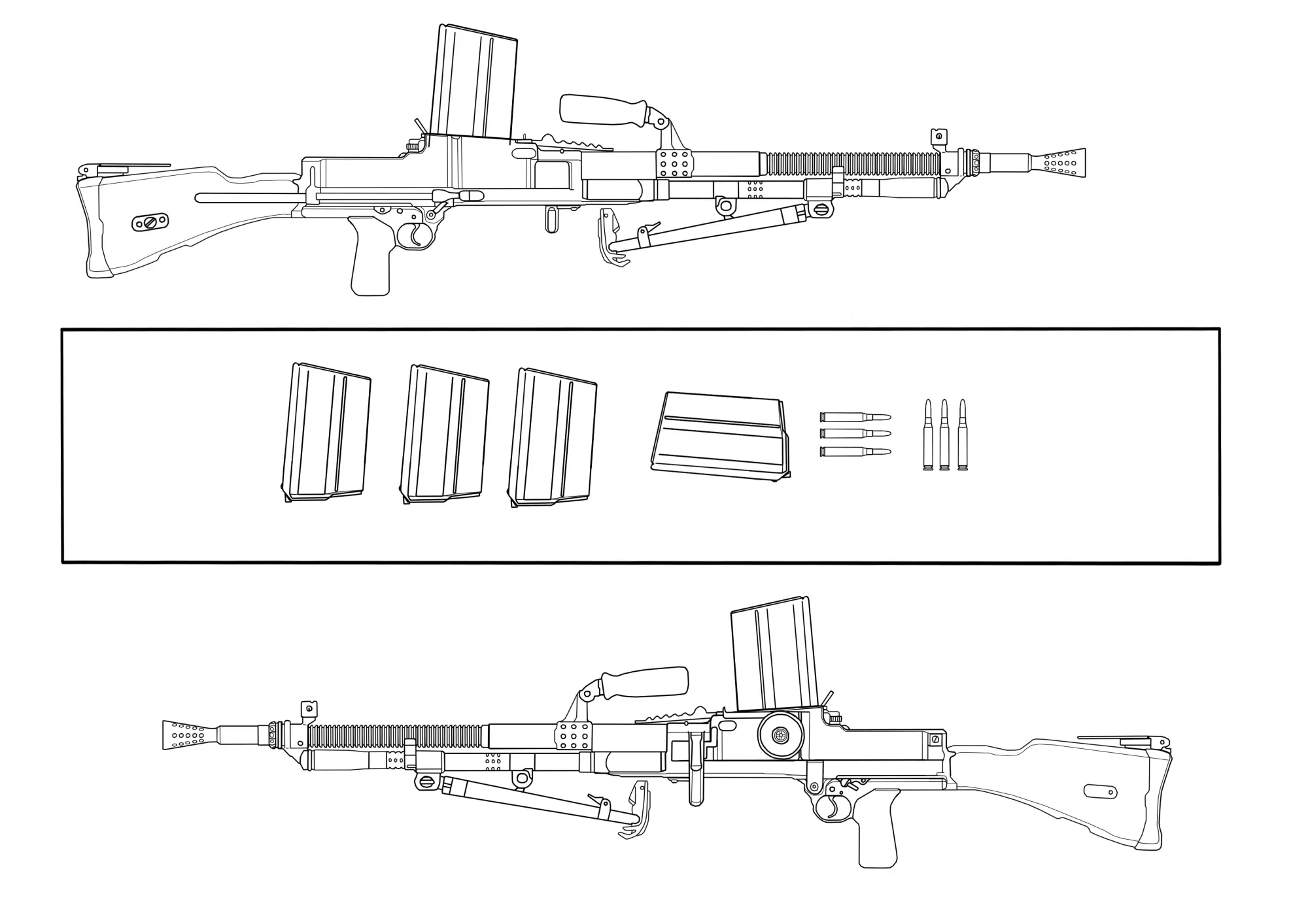 捷克zbvz30轻机枪