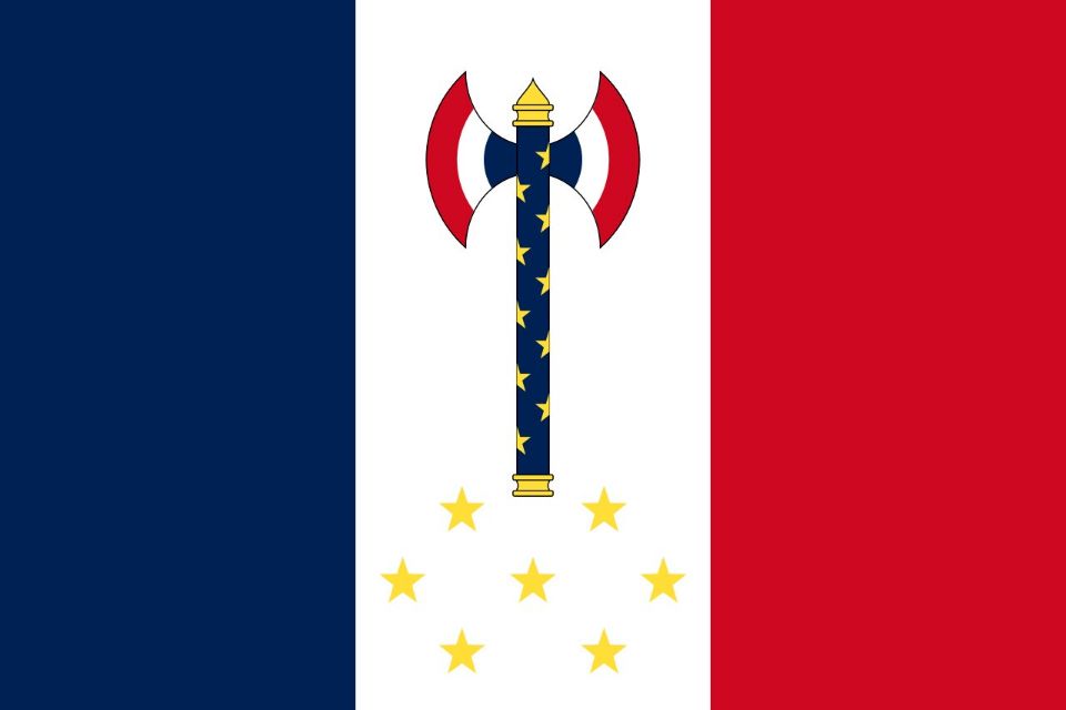 法国外籍军团军旗图片