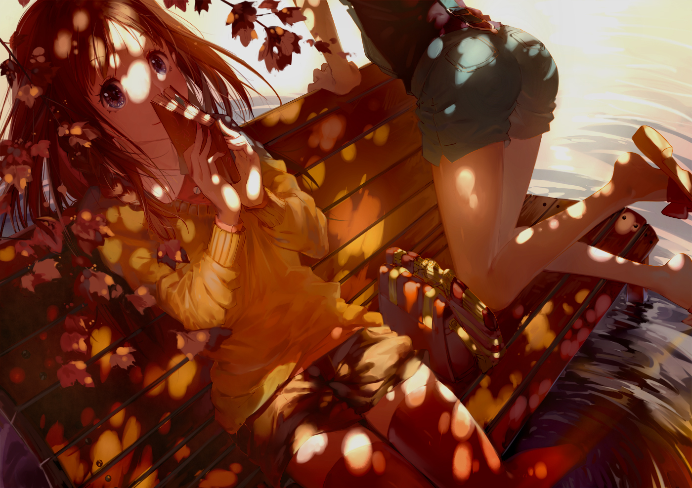 今日推送《冰菓》千反田爱瑠的养眼图.