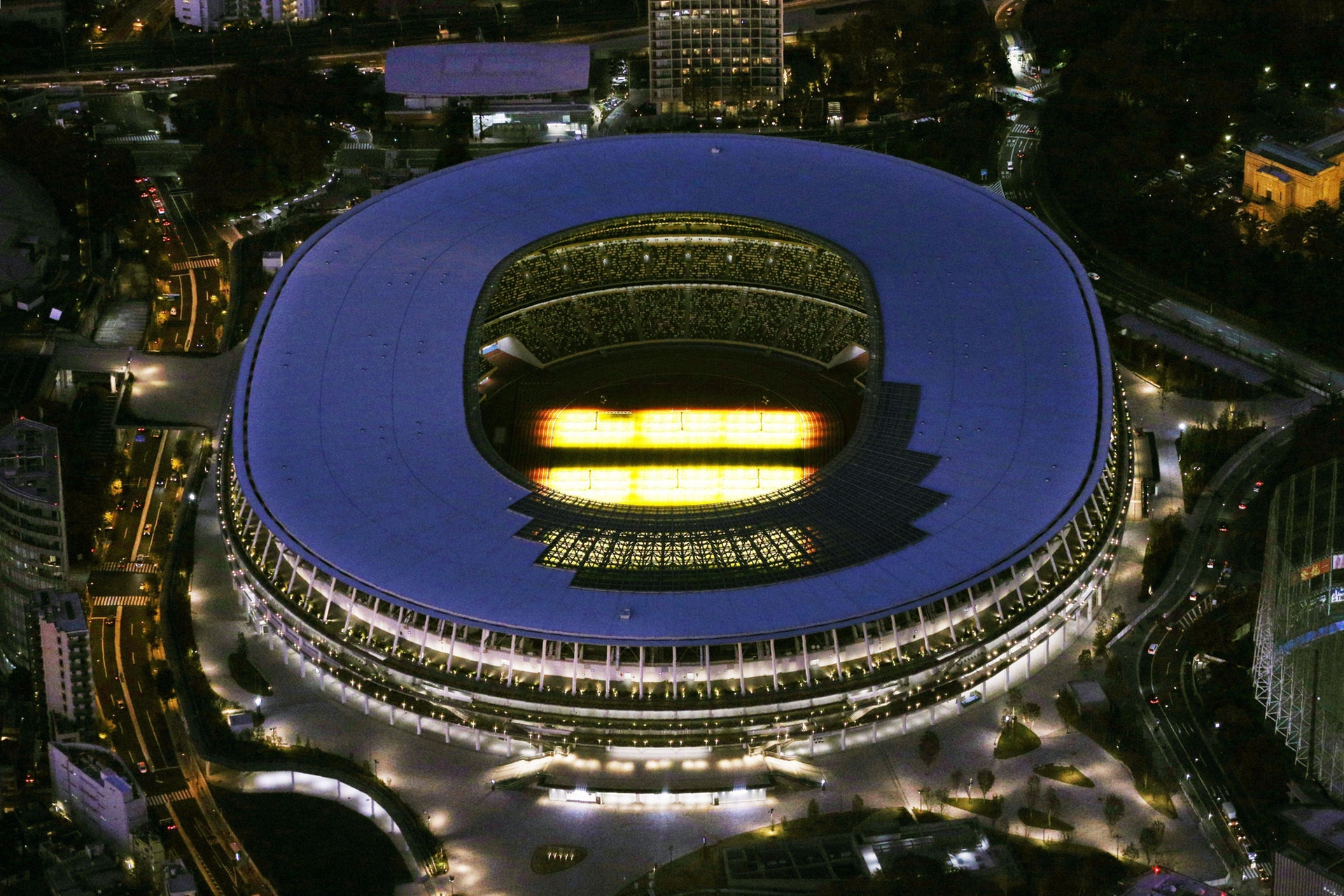 东京奥运会主场馆国立竞技场竣工耗资1569亿日元