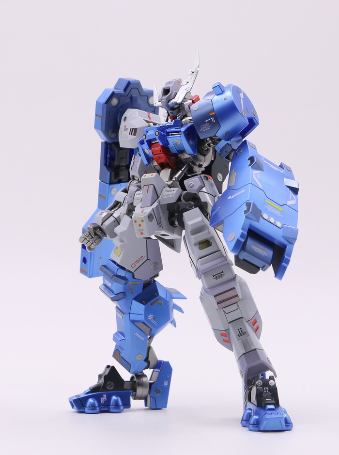 模术室文心清明hg亚斯塔禄再生型月钢高达模型