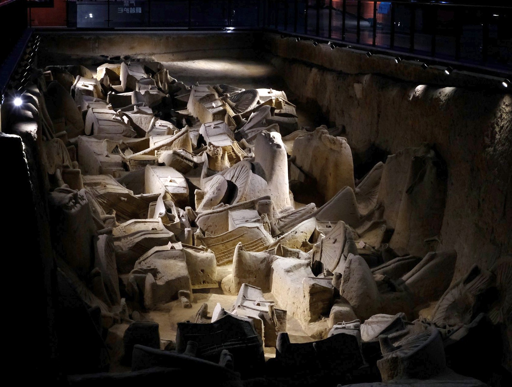 博物馆之旅2019郑王陵博物馆郑国车马坑遗址