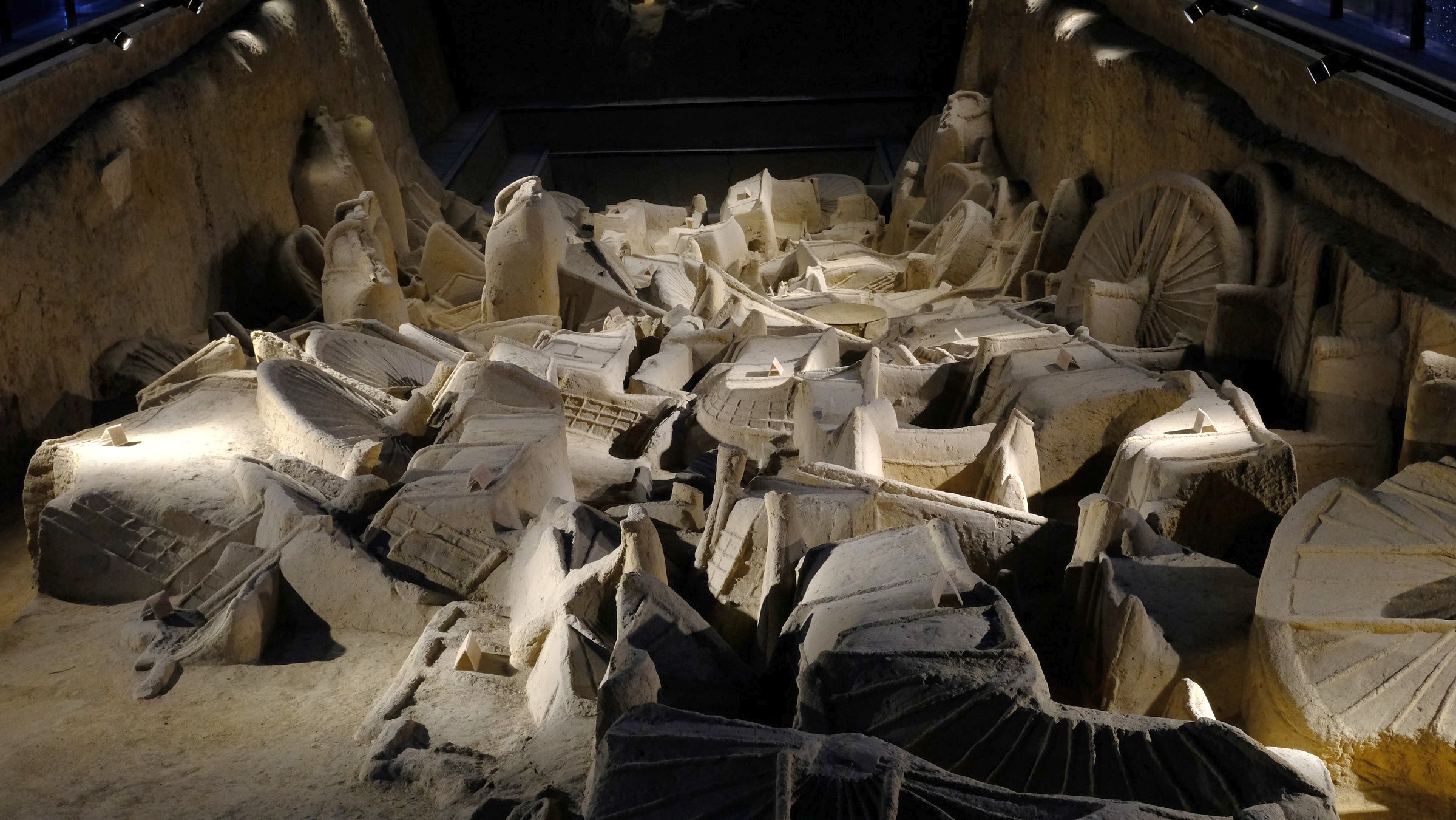 博物馆之旅2019郑王陵博物馆郑国车马坑遗址