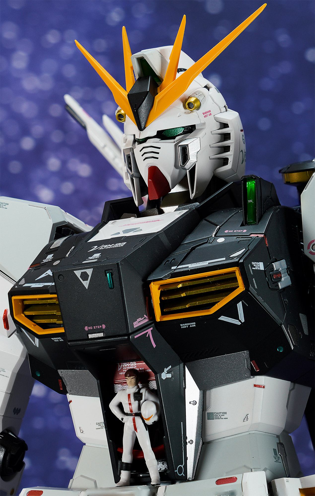 metal structure 解体匠機 rx-93 ν gundam 全展示(三)