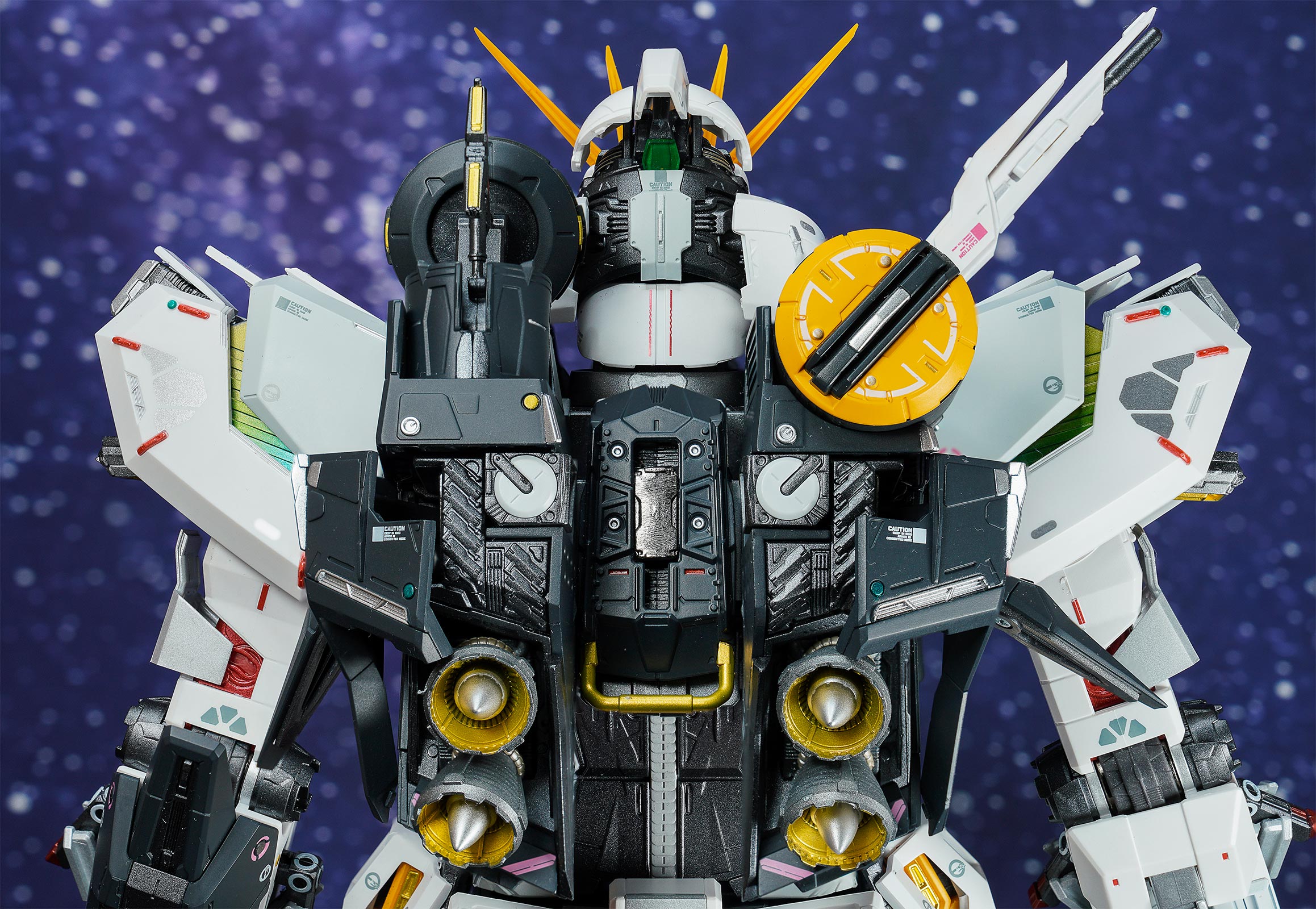 metal structure 解体匠机 rx-93 ν gundam 全展示(三) - acfun弹幕