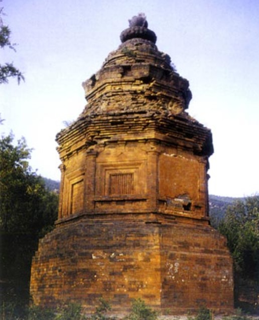 中国传统建筑|唐的样子|282. 登封·746·会善寺净藏禅师塔 - acfun弹