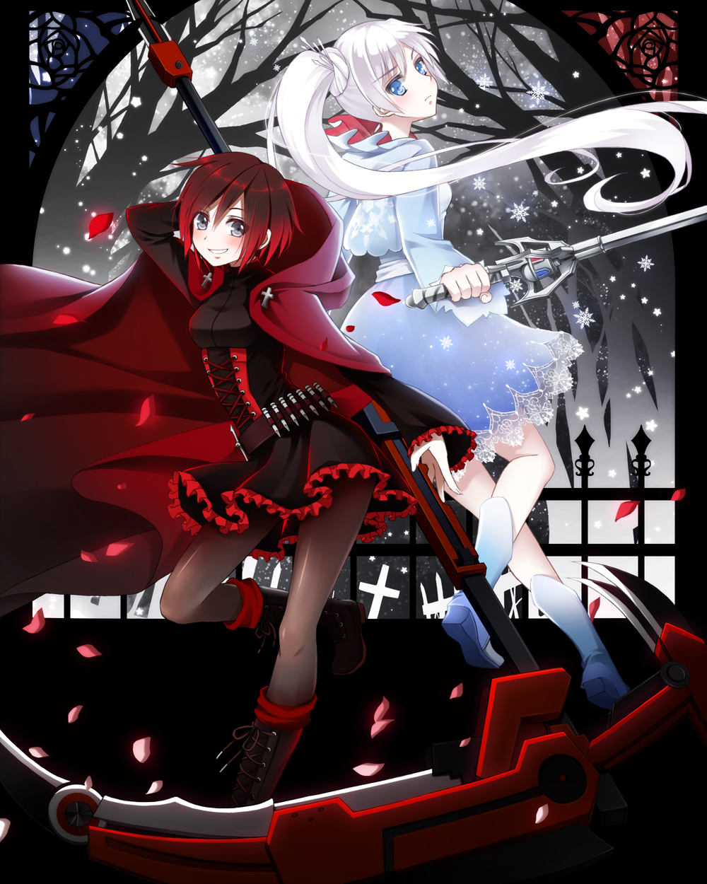 rwby精美人物图包rubyweiss篇
