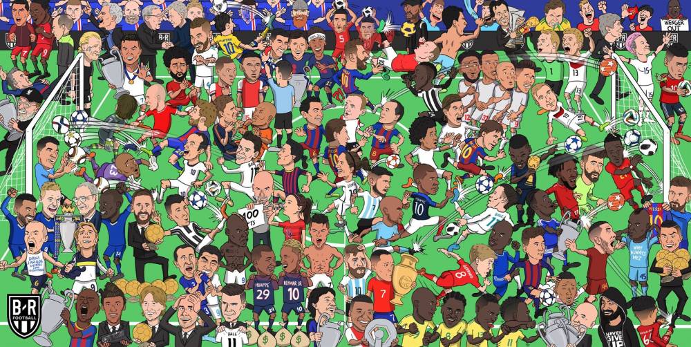 快来寻找你的足球记忆br海报回顾足坛十年经典瞬间