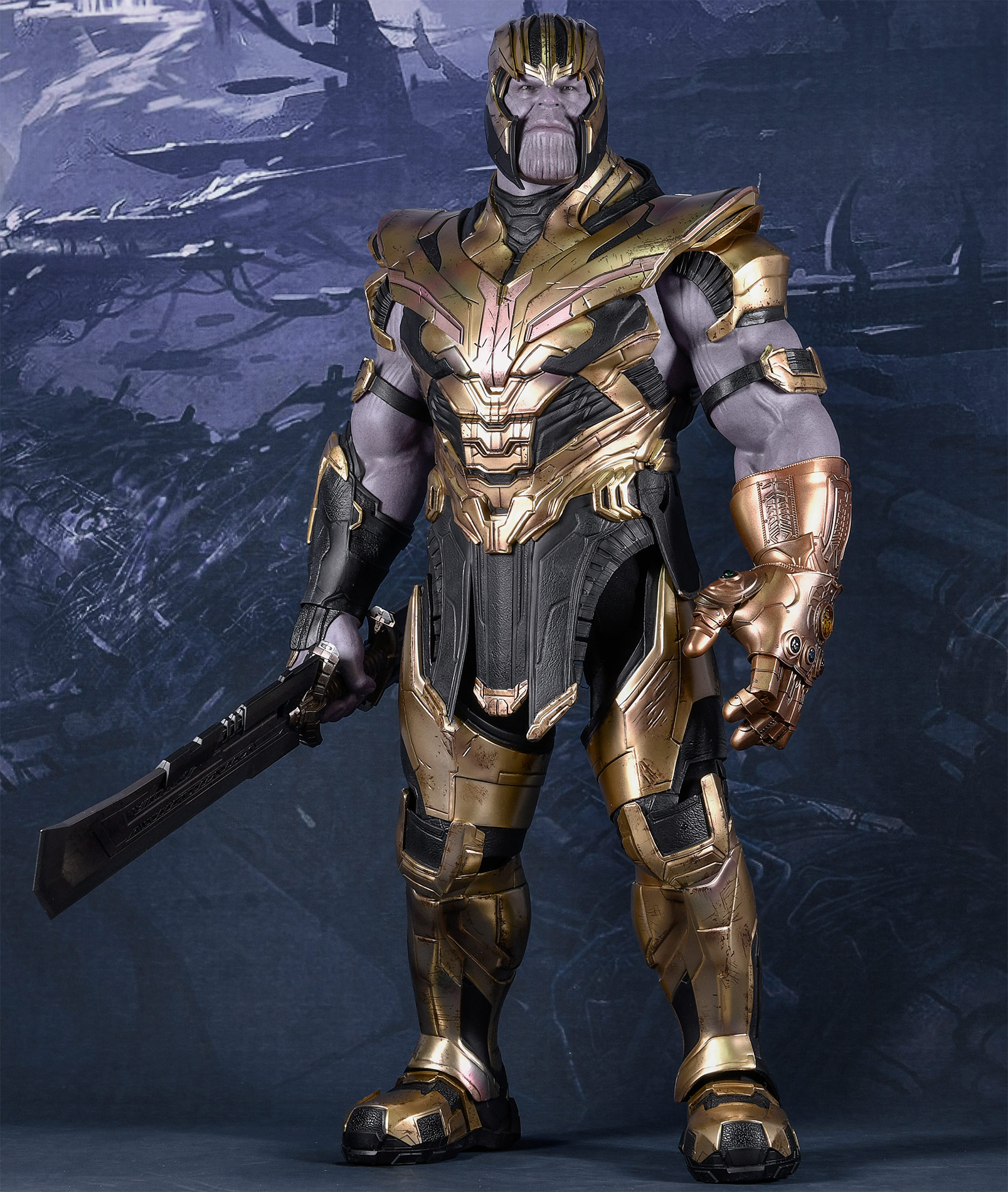 hottoys复仇者联盟4灭霸30速拍