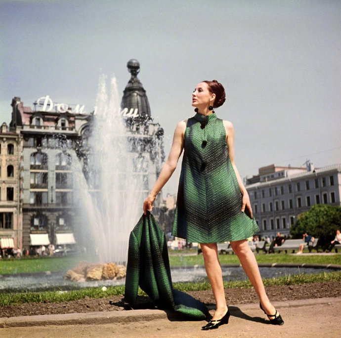 70年代的苏联女性时装