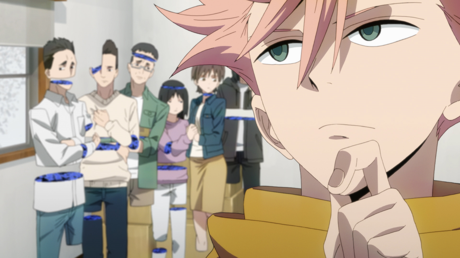 ノ- ( ゜- ゜)つロ