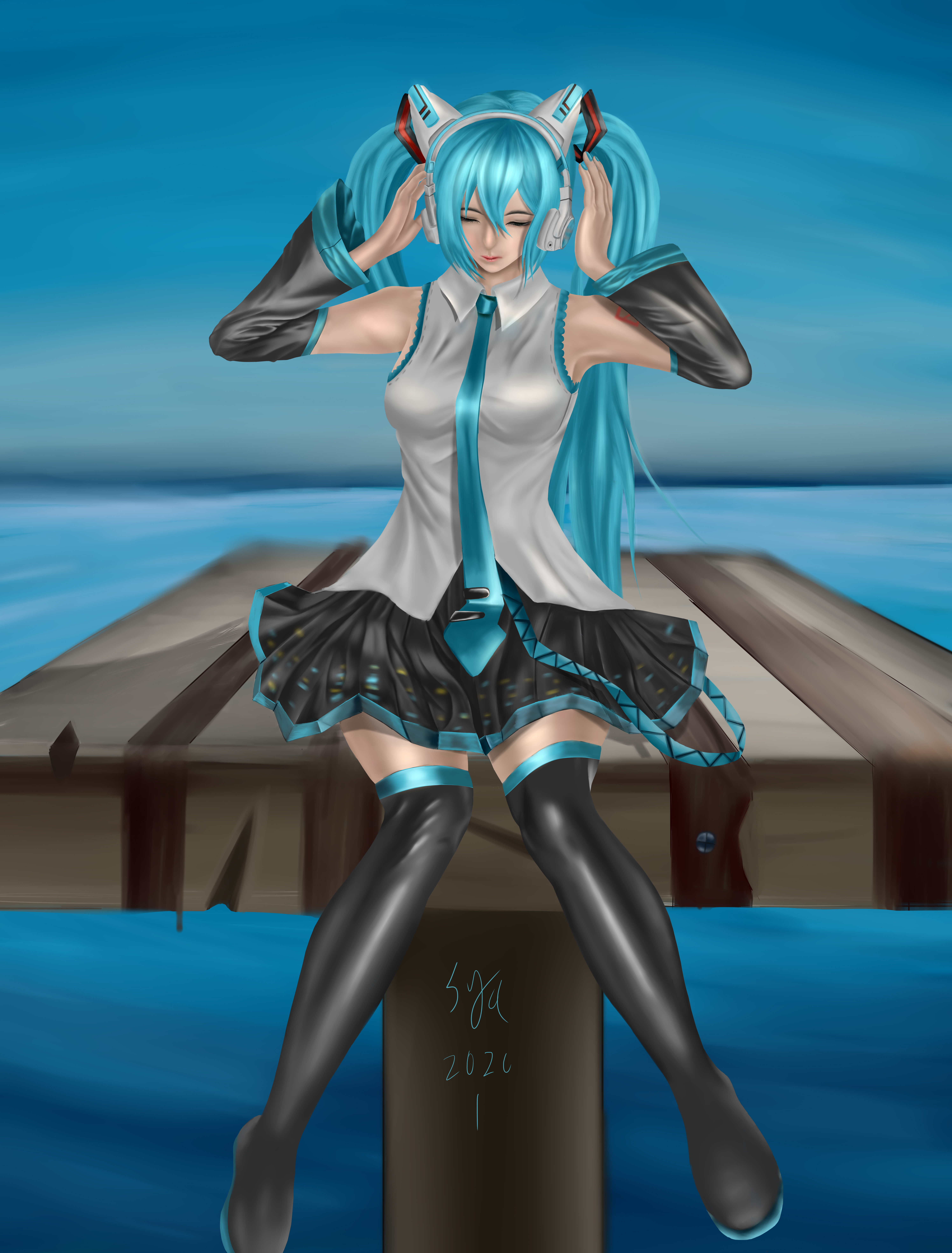 miku猫耳机赶个末班车