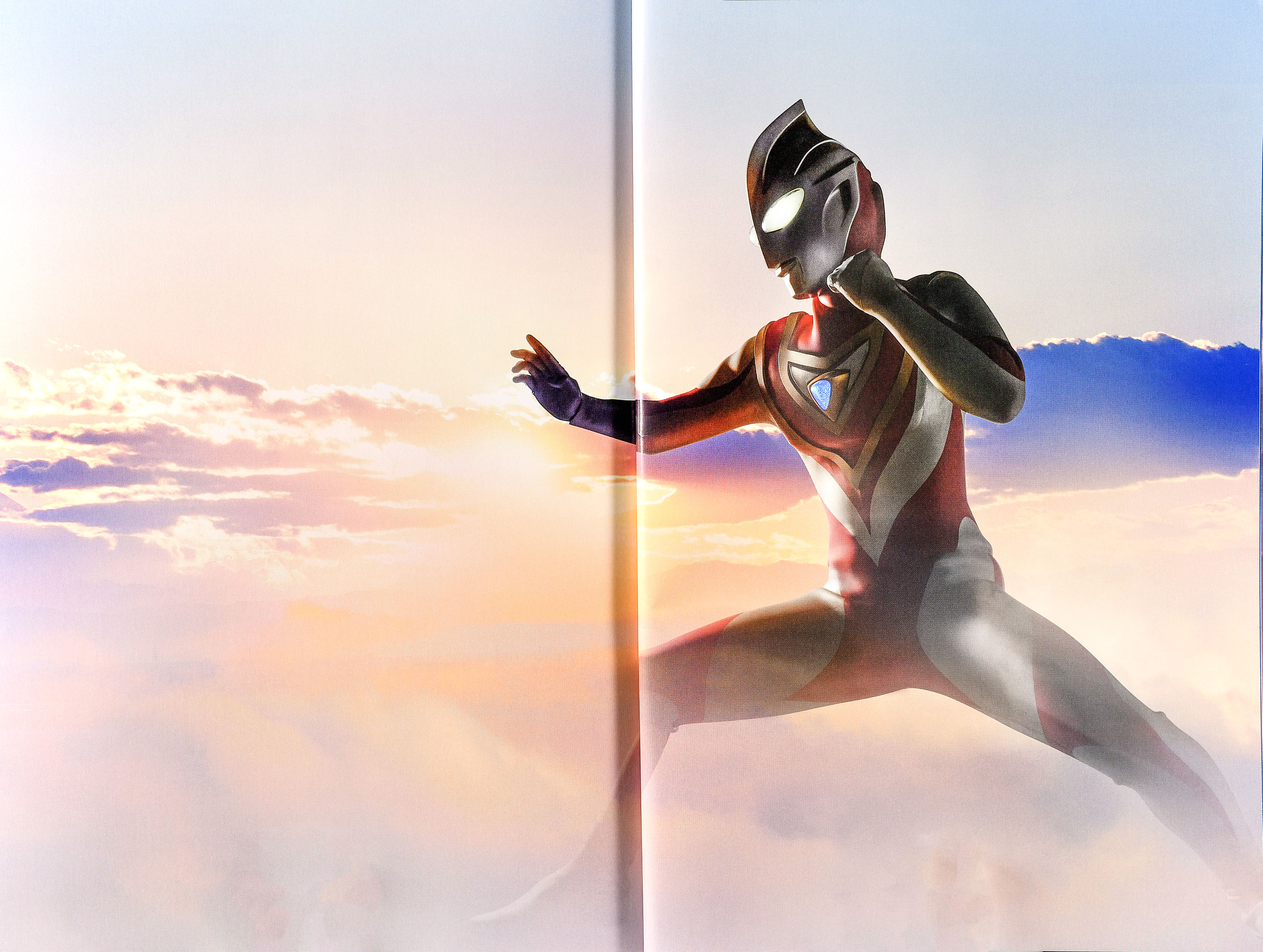 奥特曼平成三杰视觉书特写环节