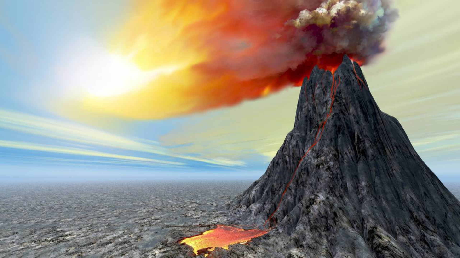 火山喷发的巨大能量来自哪里?