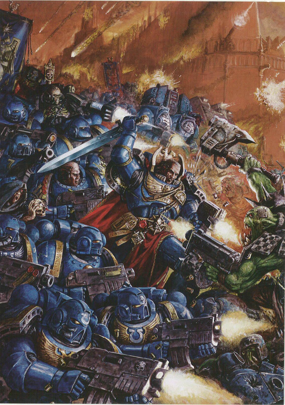 【非漫画】战锤40k六版规则书:星际战士设定集 - acfun弹幕视频网