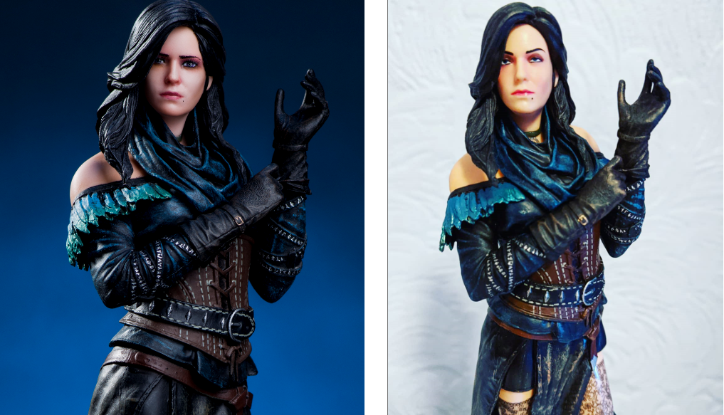 黑马巫师3小雕像叶奈法