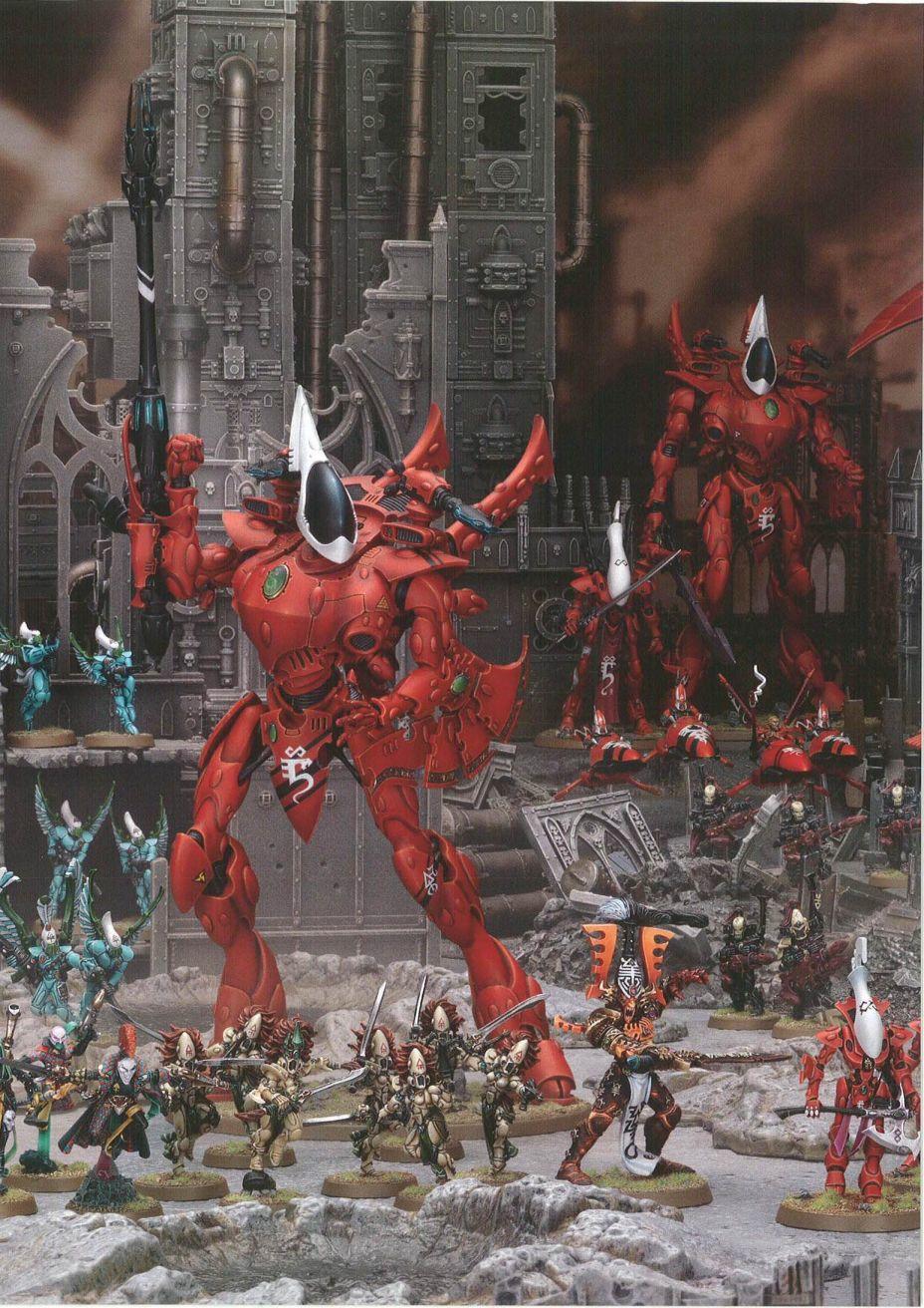 非漫画战锤40k六版规则书灵族设定集