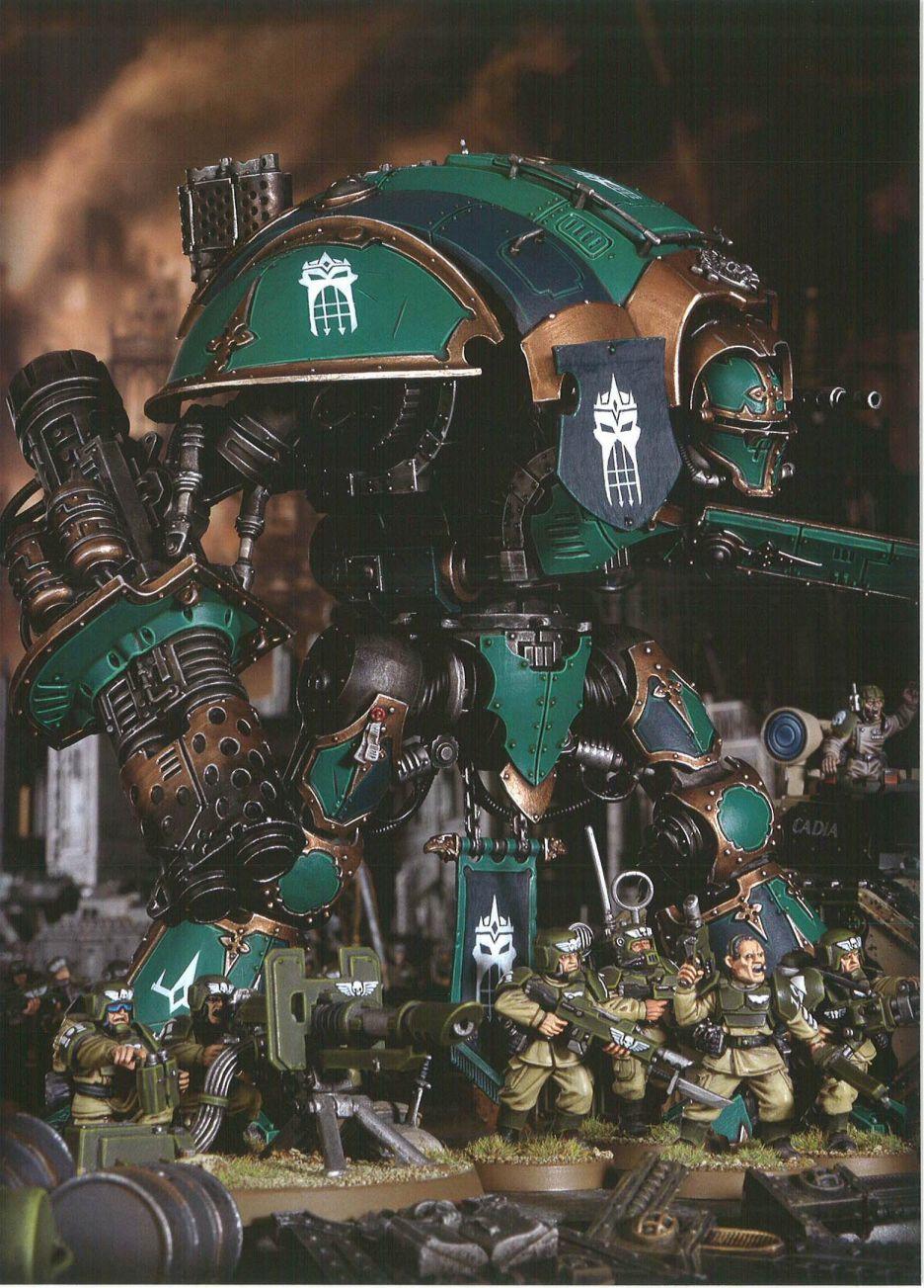 非漫画战锤40k六版规则书帝国骑士设定集