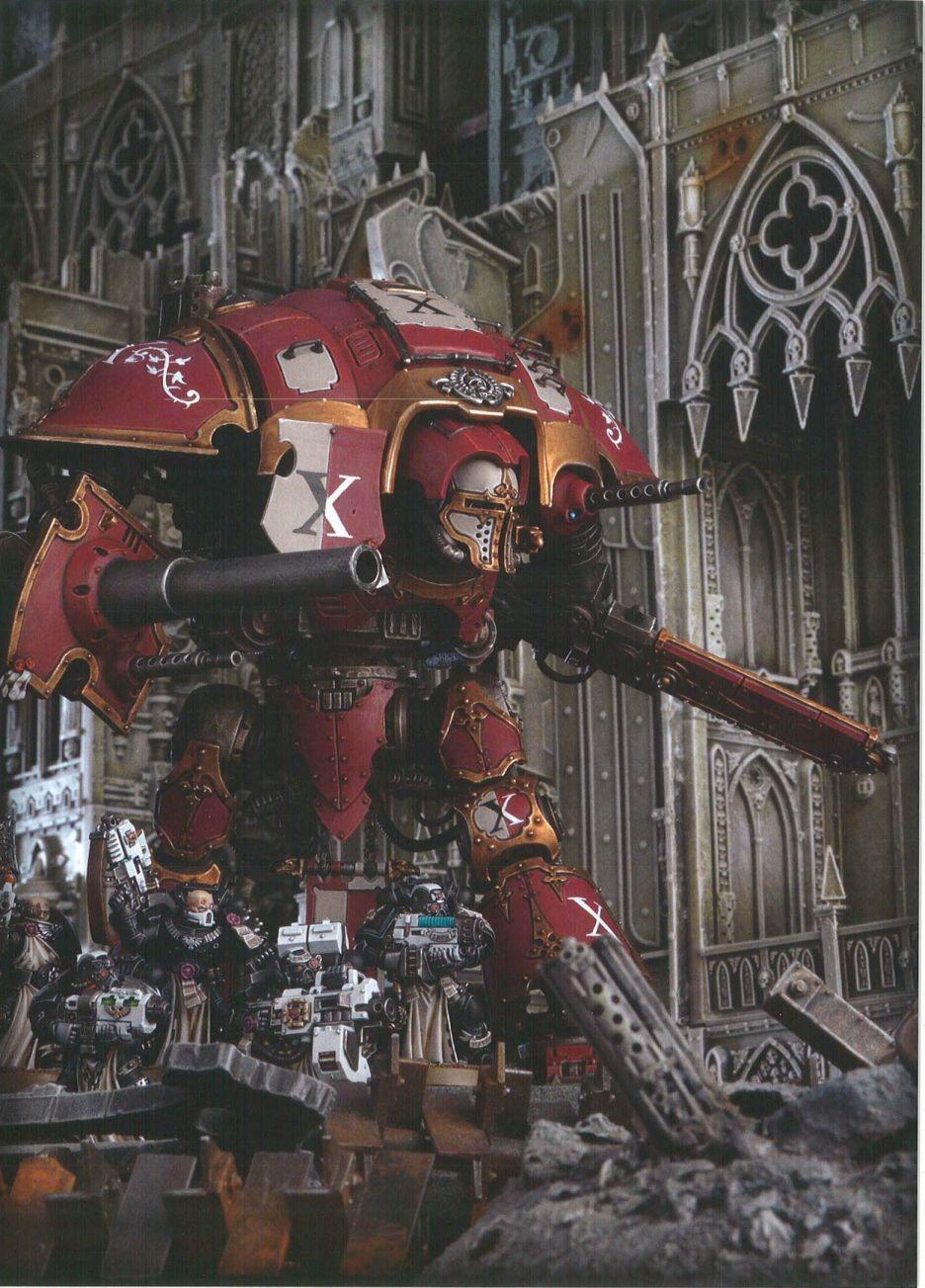 非漫画战锤40k六版规则书帝国骑士设定集