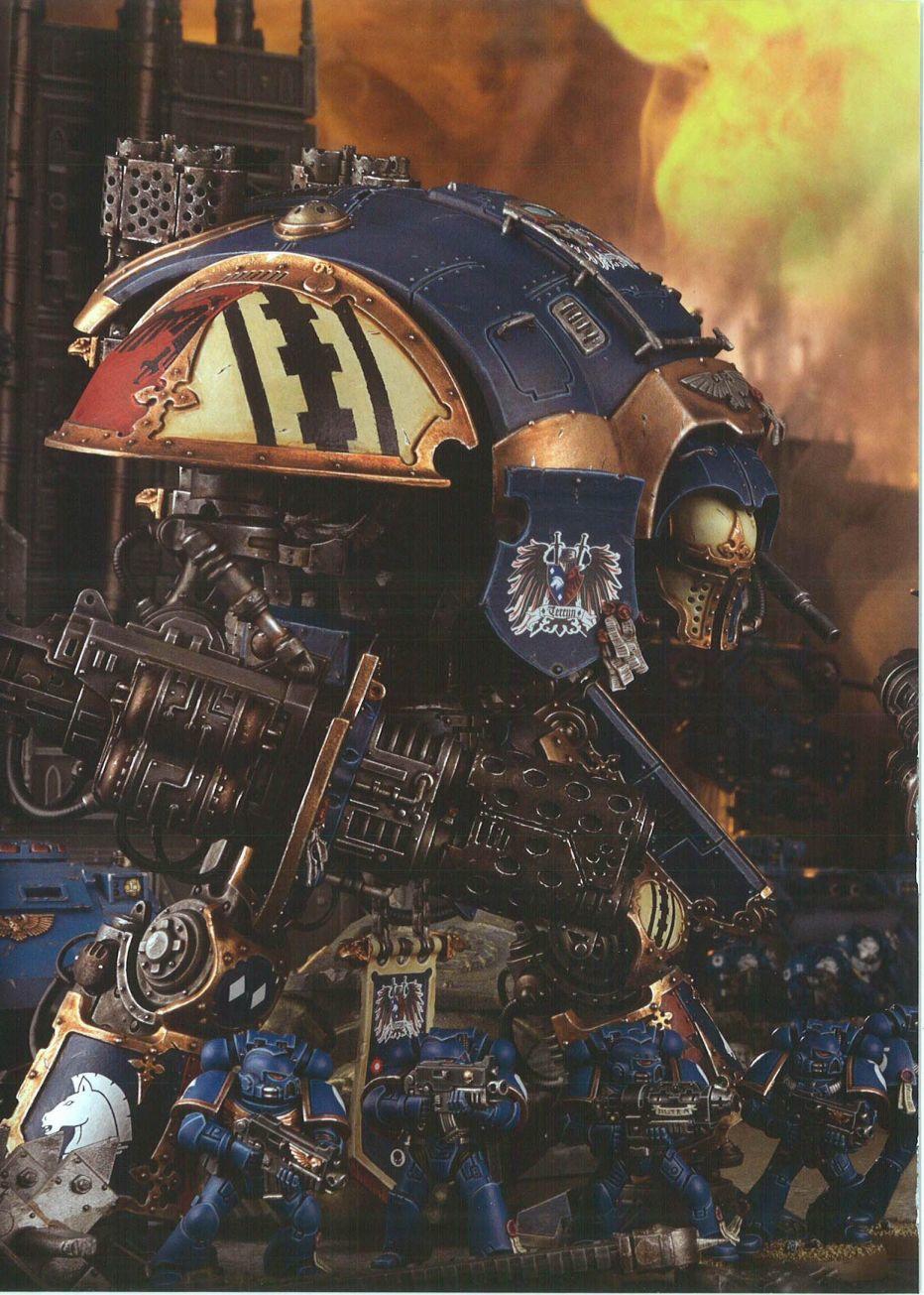 非漫画战锤40k六版规则书帝国骑士设定集