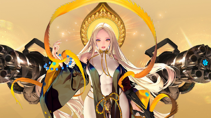 【天命之子】加特林菩萨玛弗德特硬核物理超度 角色live2d展示