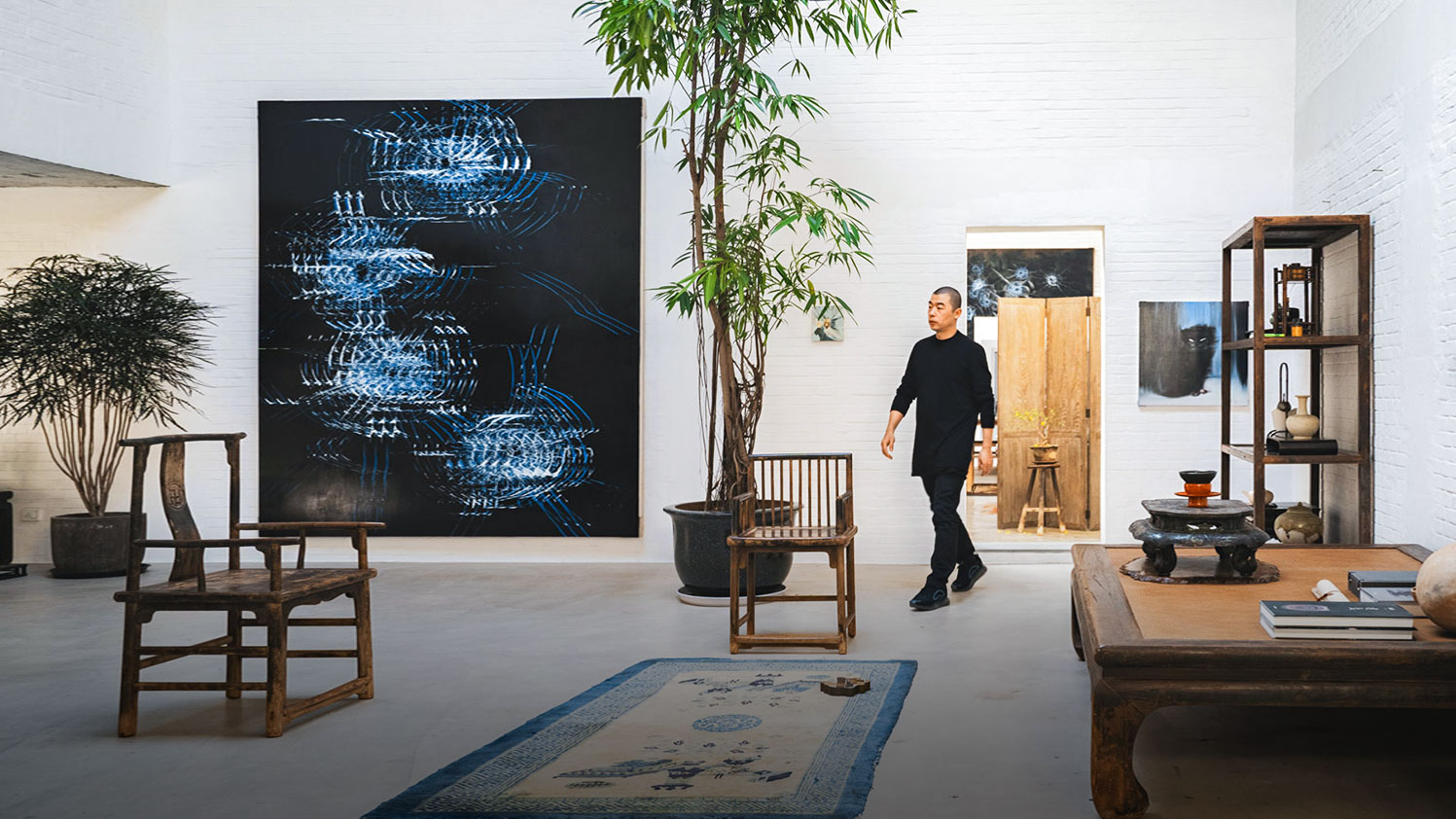 艺术家赵赵的工作室