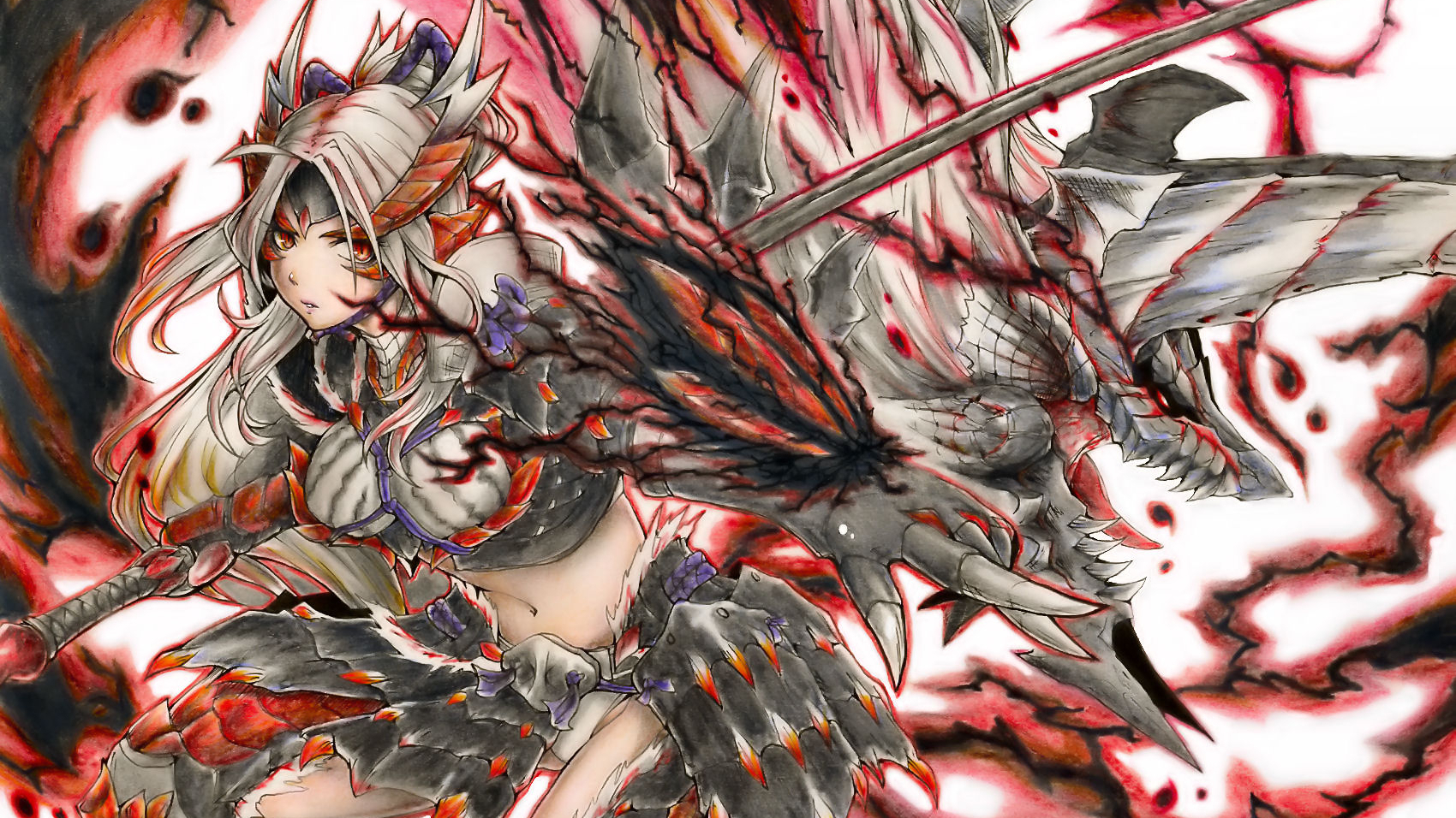 【mhwib】【连续狩猎,历战恐暴龙 历战狱狼龙4分42秒】