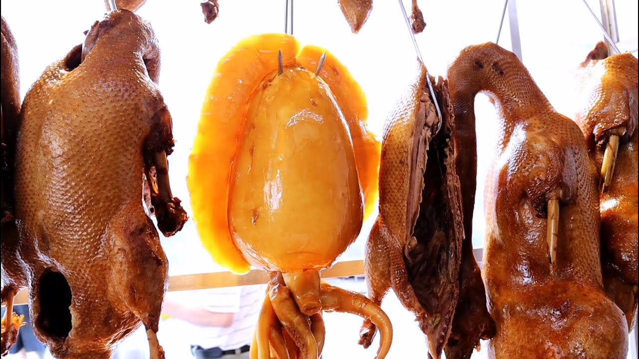 香港街头火爆美食卤水大墨鱼秘方超级q弹无敌好吃