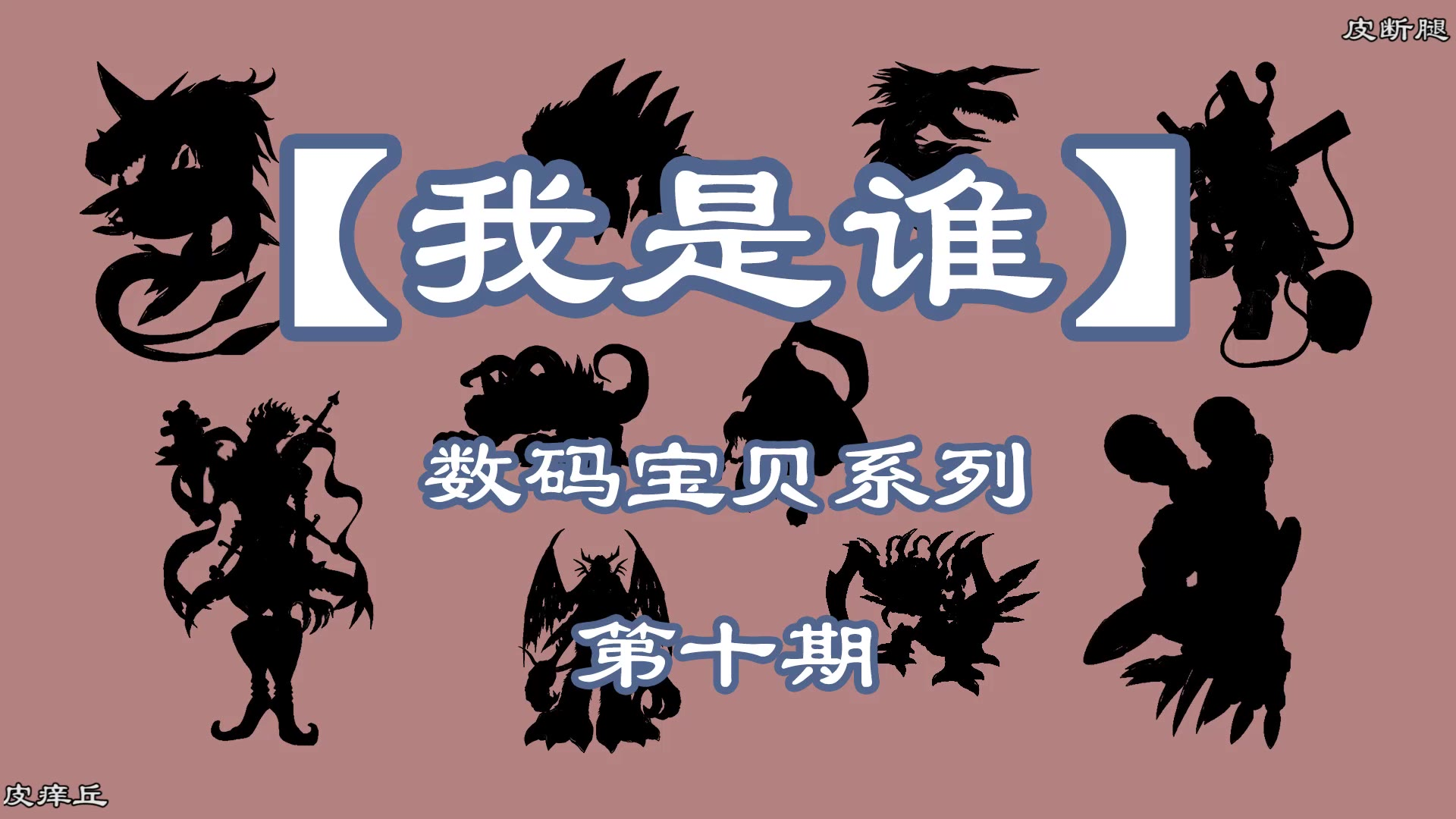 我是谁数码宝贝系列第十期