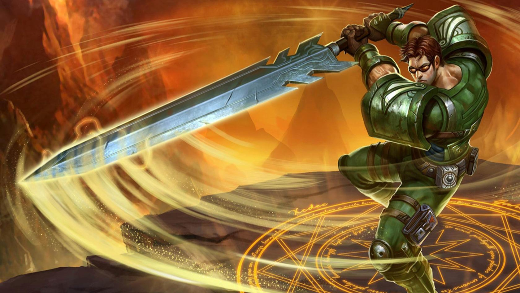 60帧超清:英雄联盟cg东北癫狂字幕版——德玛西亚