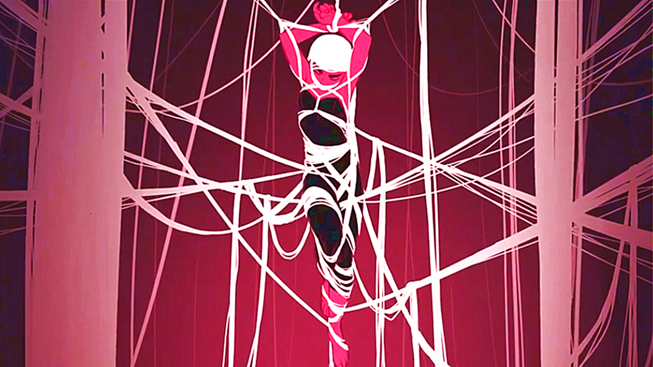 悬疑动画:公主有个怪癖,将人用自己的长发绑起来,悬挂在城堡外