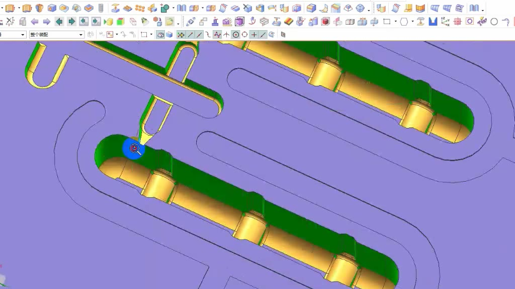 ug编程-教大家特殊拐角电极如何设计.