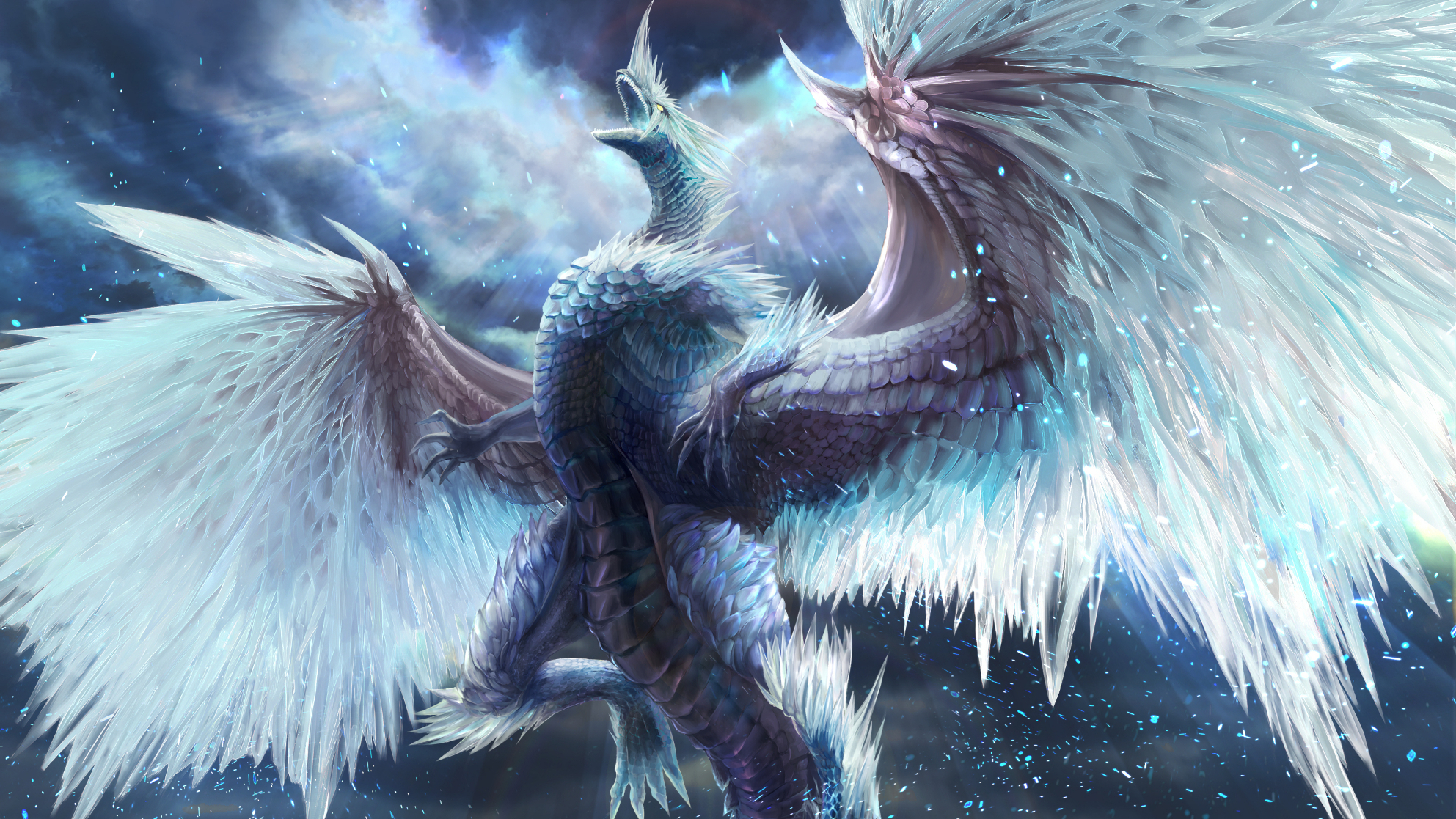 【mhwi】双剑m5自由冰咒龙4分26