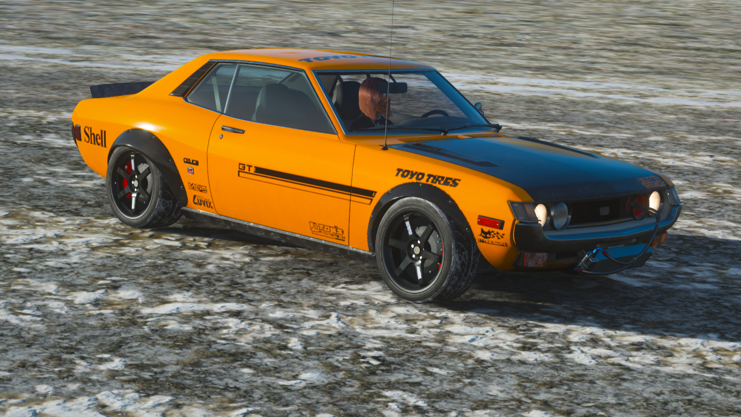 丰田 celica gt 1974 s1公路竞速