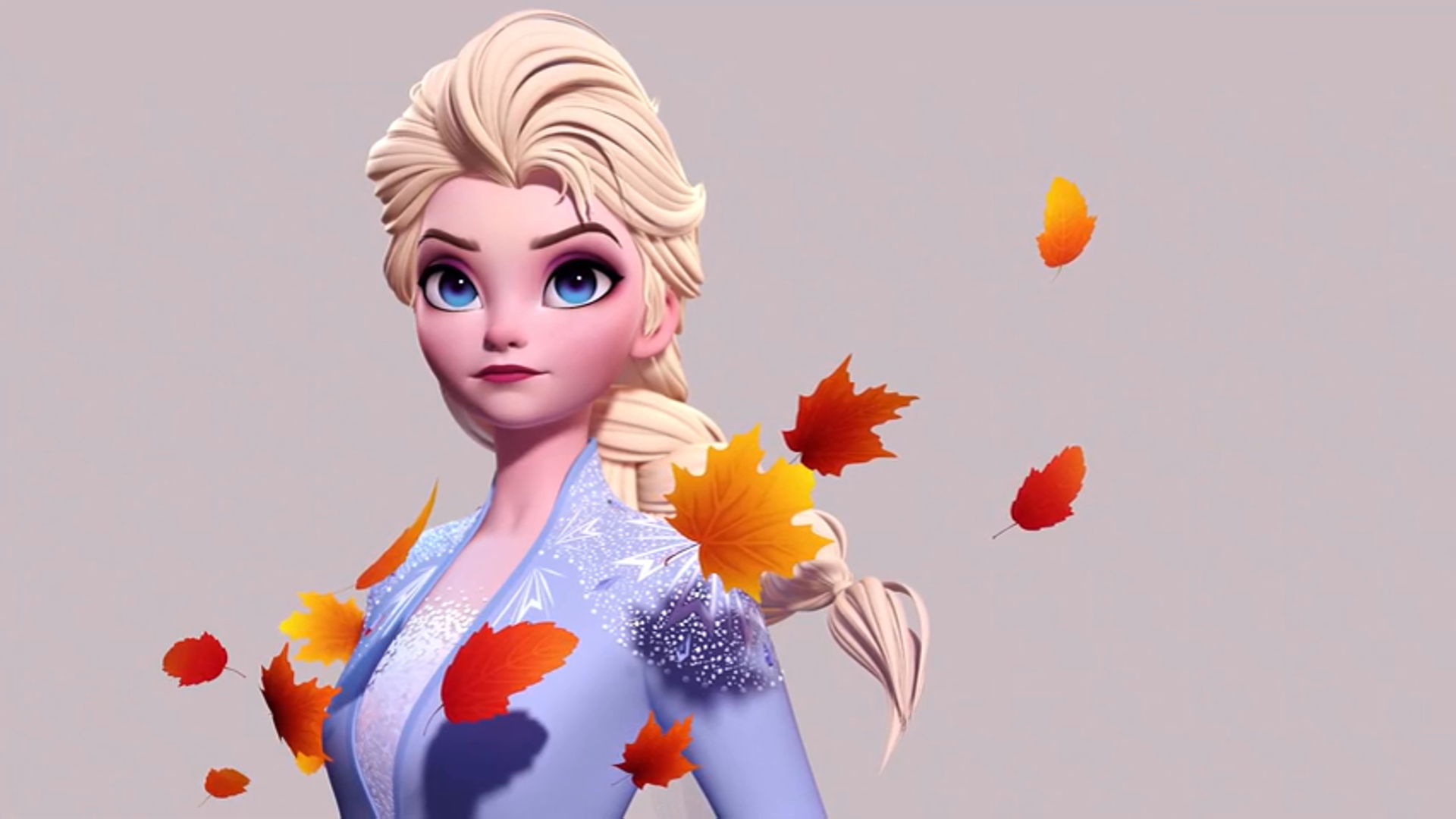 [3d建模]《冰雪奇缘》女神艾莎模型雕刻!