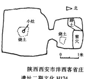 中国传统建筑40陕西西安市客省庄遗址二期文化h98图153h174