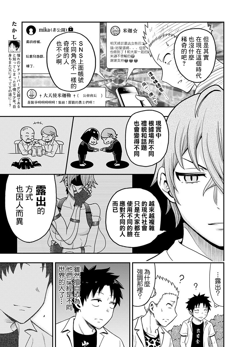 漫画 关于我爸是美少女这件事 08 Acfun弹幕视频网 认真你就输啦 W ノ つロ