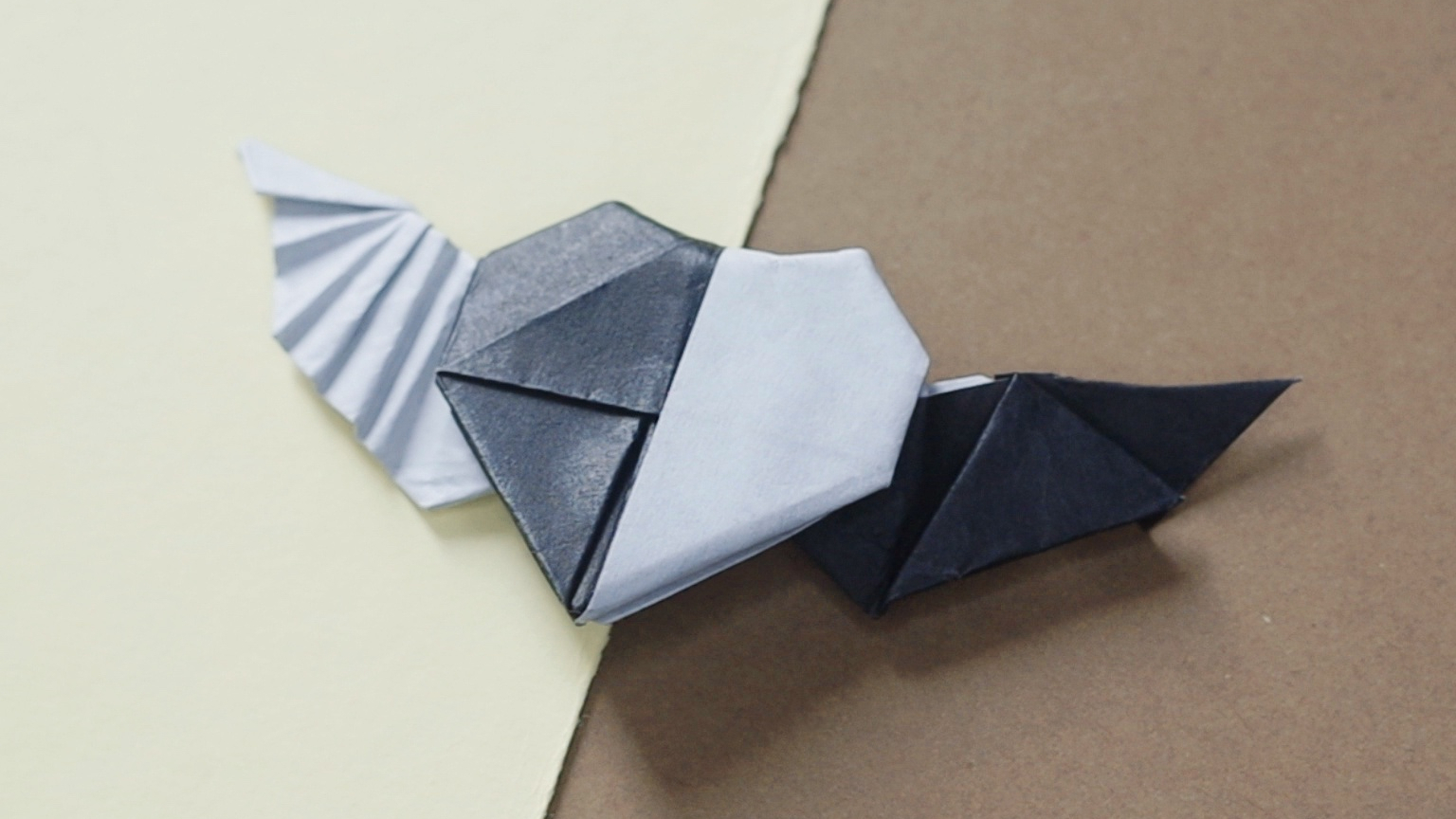 【折纸】一半天使 一半恶魔的恶魔天使项链