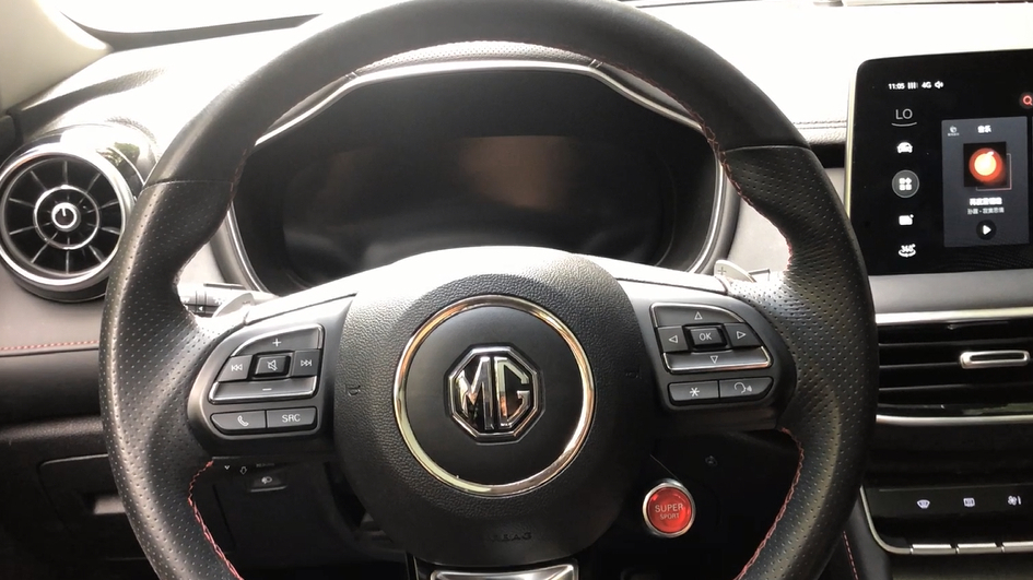 名爵hs多功能方向盘