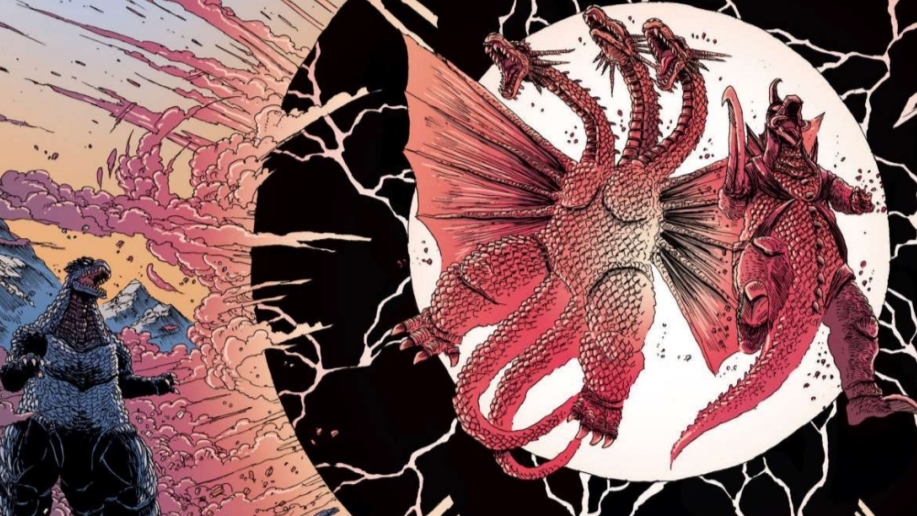 地球最大决战 盖刚,王者基多拉登场!漫画《哥斯拉.追凶五十年》最终话