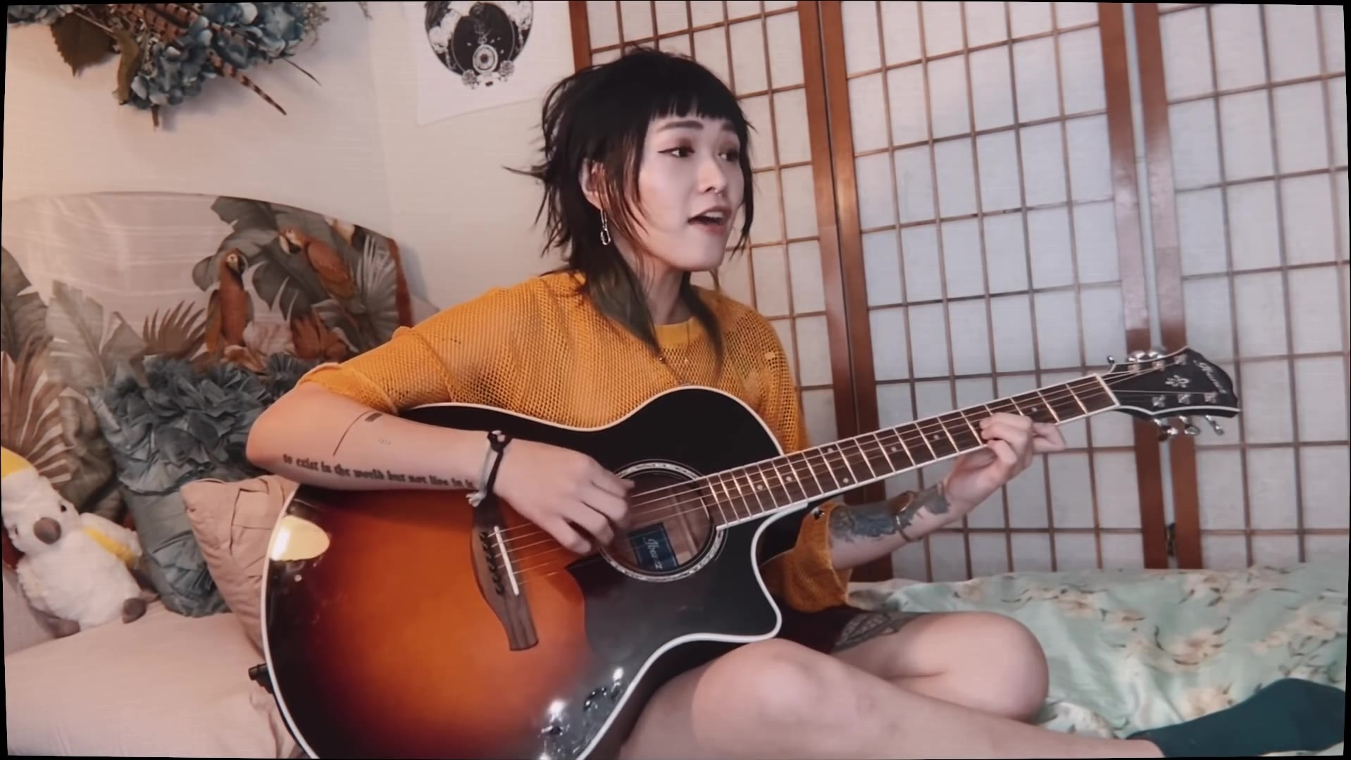 【yvette young/covet】parachute[acoustic version]