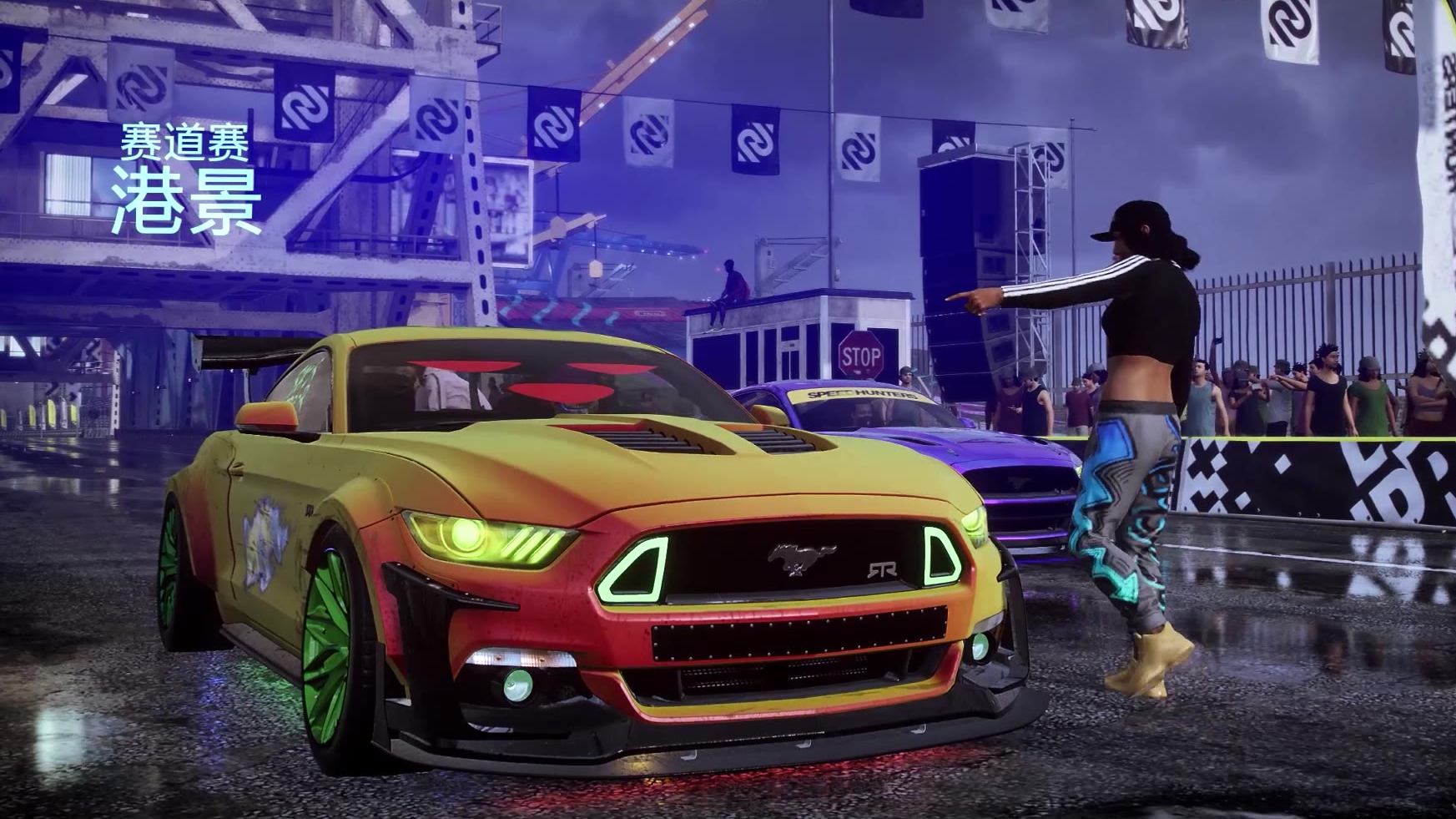 爆改野马gt帅呆了