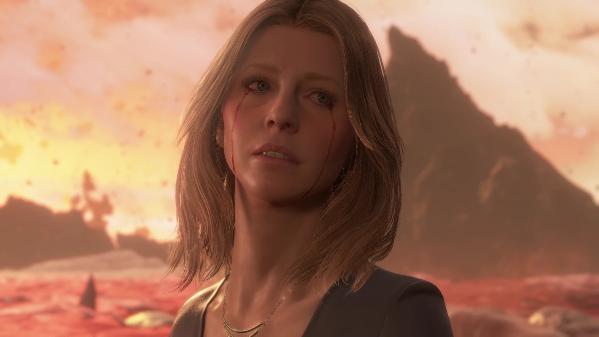 【死亡搁浅】亚美莉给予的最终抉择:用爱联系世界(cv井上喜久子)