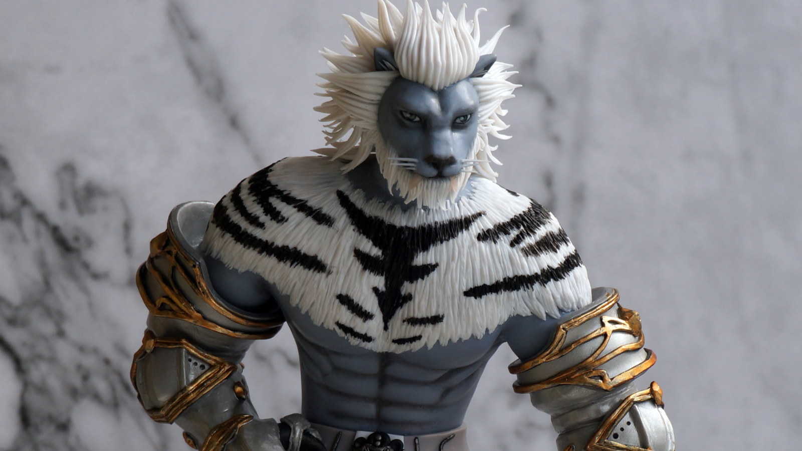 大猫才是真实猫男来自艾欧泽亚最可爱的大猫ff14硌狮族自制手办