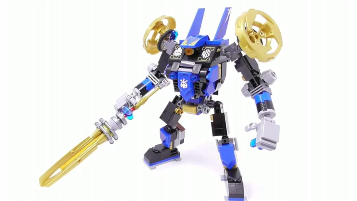 乐高moc教程幻影忍者71699套内机甲