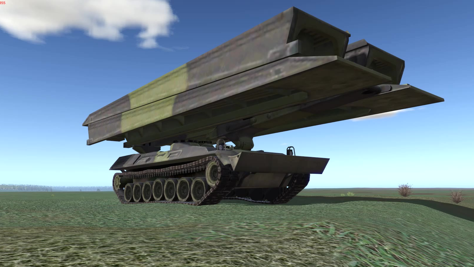 【钢铁猛兽】海狸和mt55装甲架桥车展示