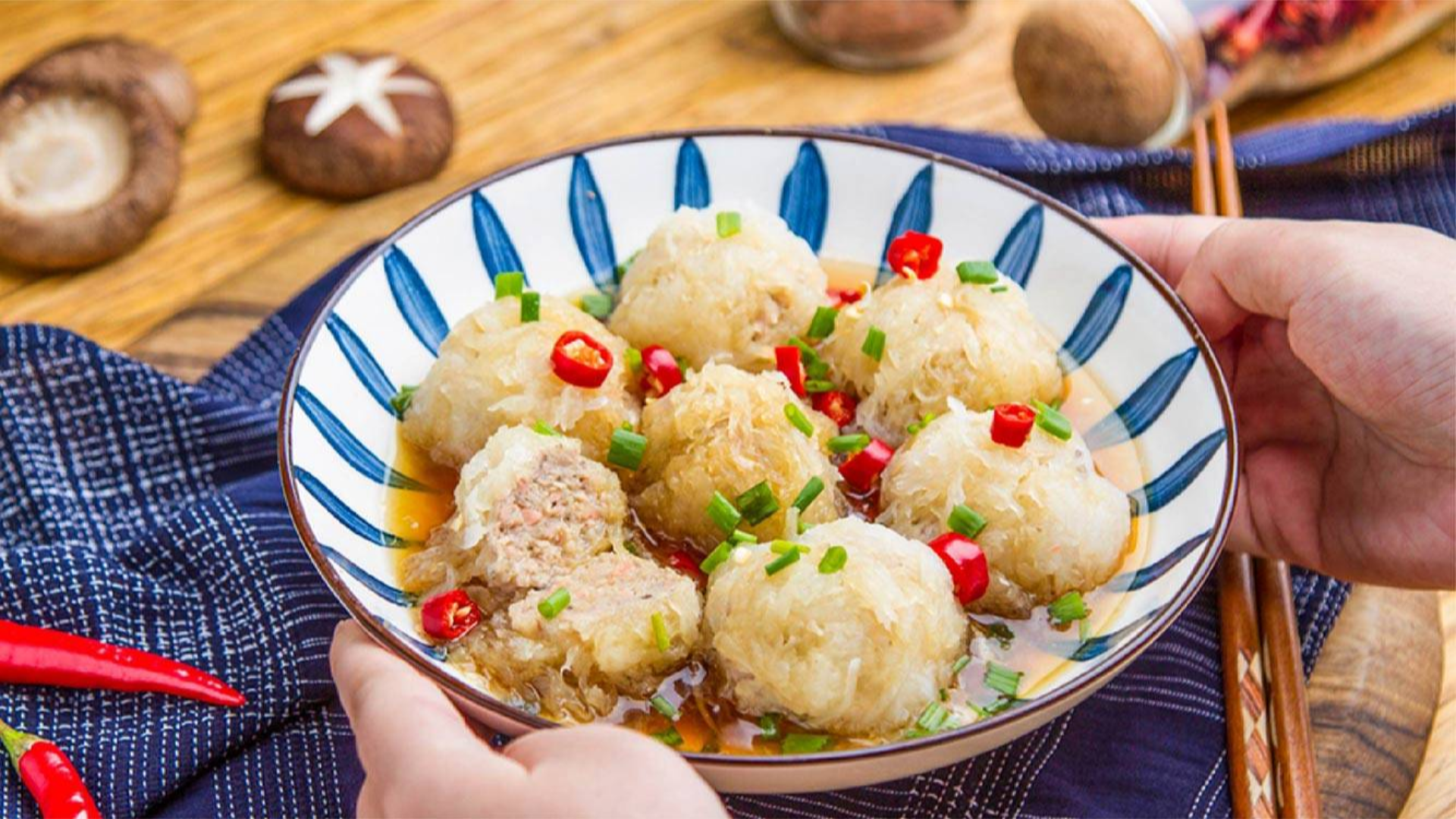 小羽私厨之萝卜丝鲜肉丸